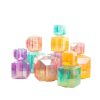 Translucent Faceted Boulders - Set of 12