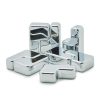 Metallic Puzzle Blocks - Set of 8