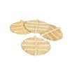Seagrass Leaf Placemats - Set of 4