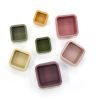Silicone Square Stacking Cups - Image 2