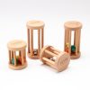 Wooden Rattles - Set of 4