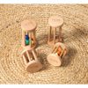 Wooden Rattles - Set of 4 - Image 3
