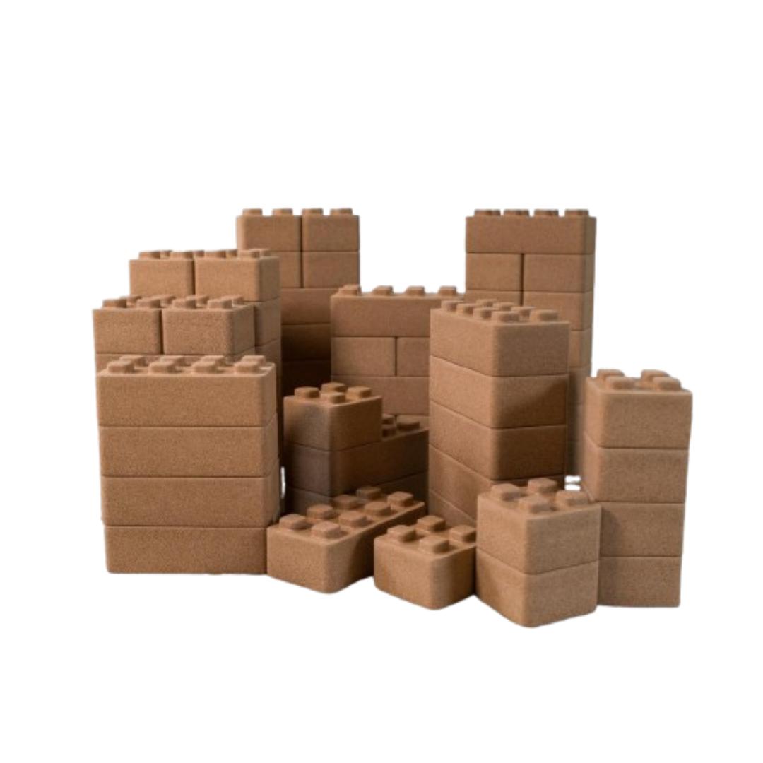 Dantoy Soft Cork Building Blocks (22pcs)