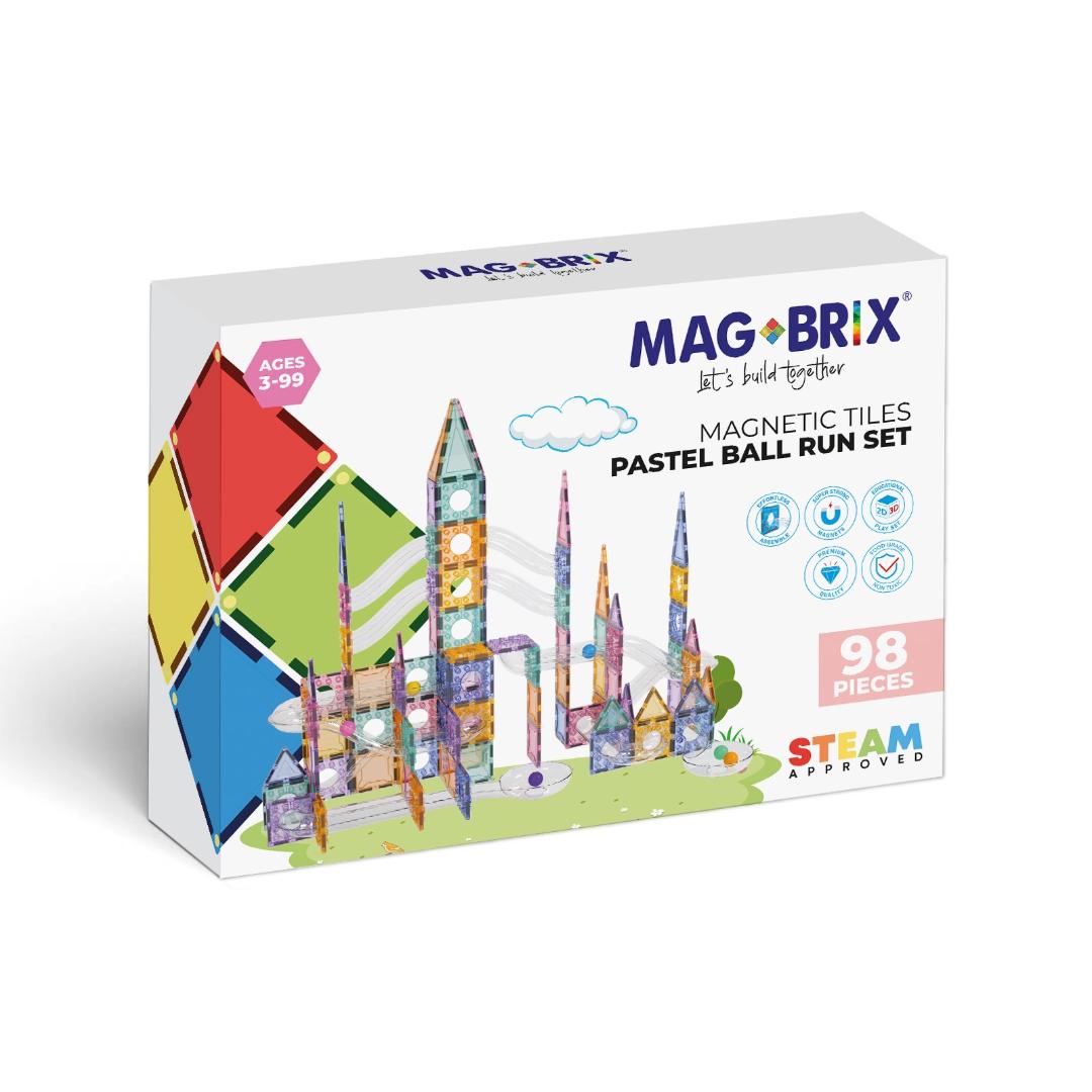 Magbrix Ball Run Pastel (98pcs)