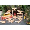 Wooden Dinosaur Block Set (10pcs) - Image 4