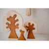 Wooden Two Tone Trees (Set 3) - Image 3