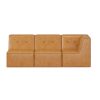 Florence Sectional Sofa Setting (3pcs) - Tan